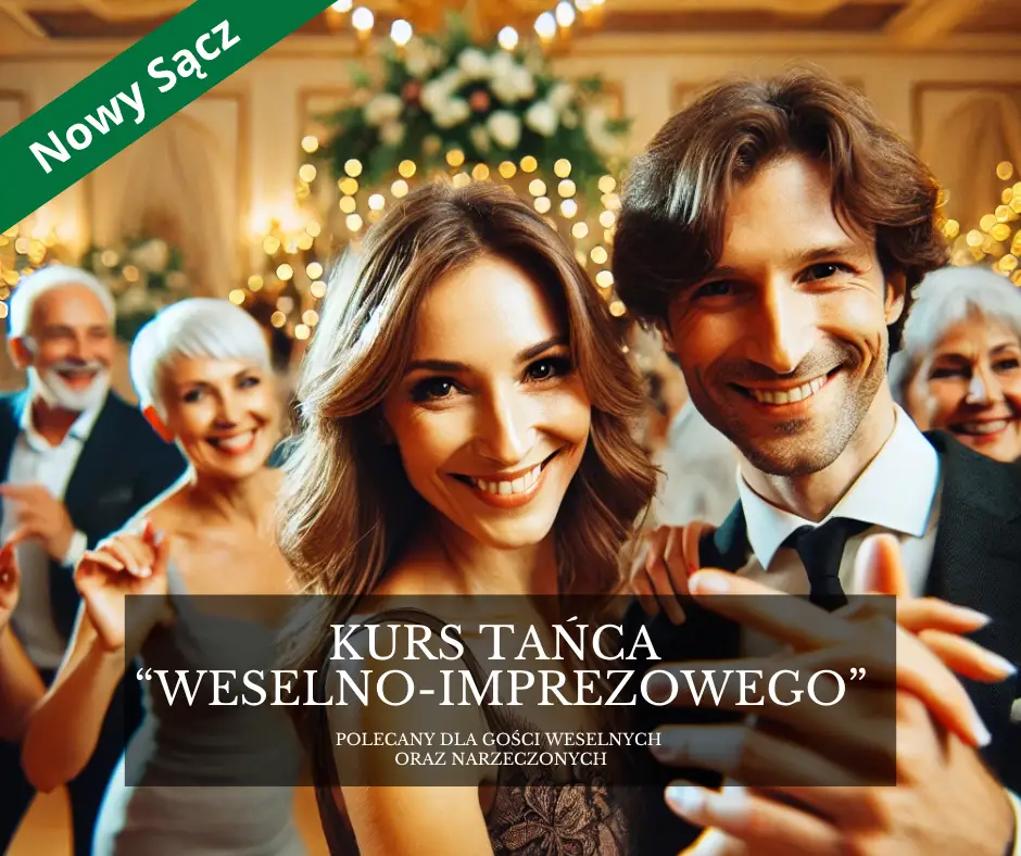 Kurs Tańca Weselnego Szybka nauka, proste kroki.