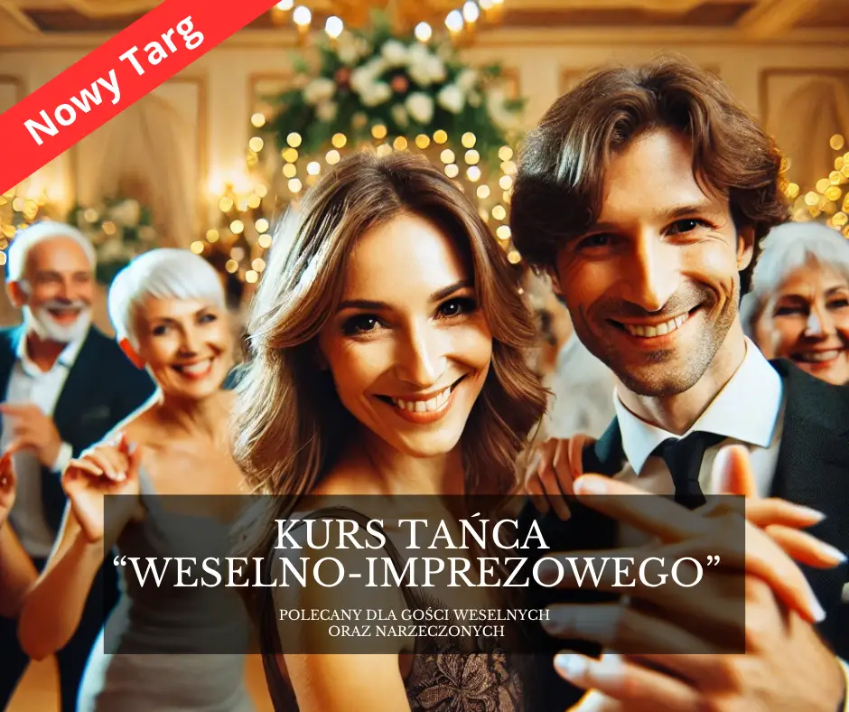 Kurs Tańca Weselnego Szybka nauka, proste kroki. Nauka prowadzenia.